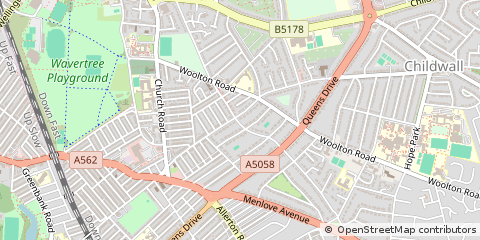 Map of Liverpool