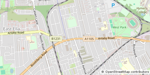 Map of Hull
