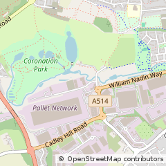 Map of Swadlincote
