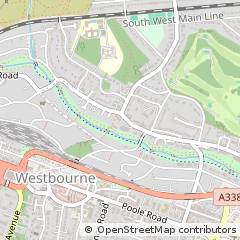 Map of Bournemouth, Dorset
