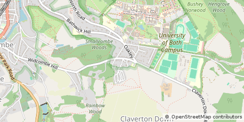Map of Bath