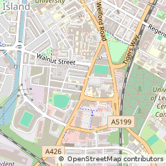 Map of Leicester