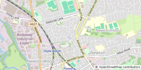 Map of Dukinfield