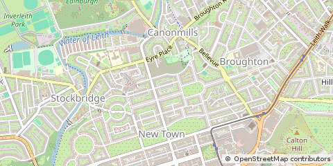 Map of Edinburgh