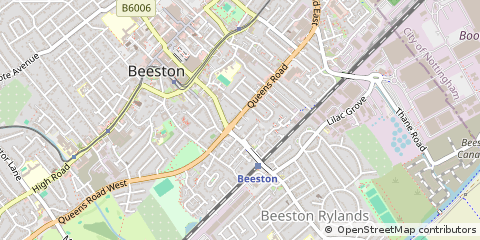 Map of Nottingham