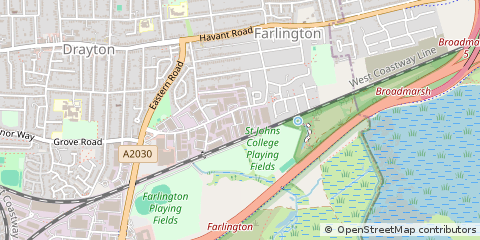 Map of Portsmouth, Hampshire