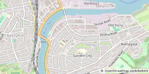 Map of Aberdeen