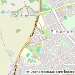 Map of Strelley, Nottinghamshire
