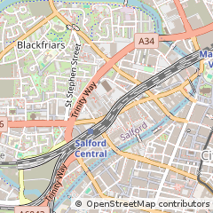 Map of Manchester