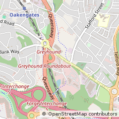 Map of Telford, Shropshire