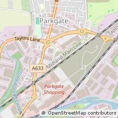 Map of Rotherham