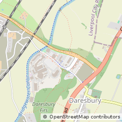 Map of Warrington