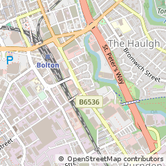 Map of Bolton