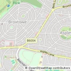 Map of Nottingham