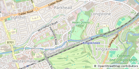 Map of Edinburgh