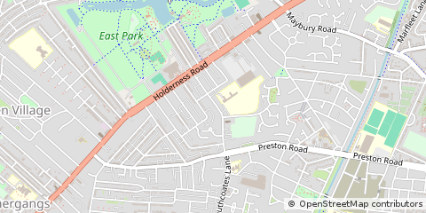 Map of Hull