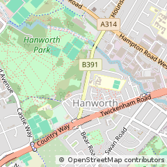 Map of Feltham