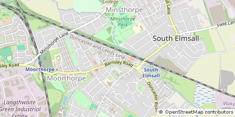 Map of Pontefract