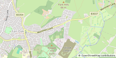 Map of Eastleigh