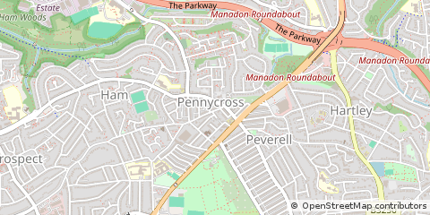 Map of Plymouth