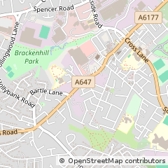 Map of Bradford