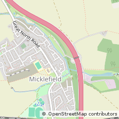 Map of Leeds, West Yorkshire