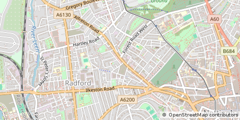 Map of Nottingham