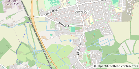 Map of Cambridge, Cambridgeshire