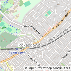 Map of Bournemouth