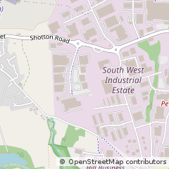 Map of Peterlee, County Durham