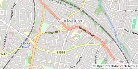 Map of Birmingham