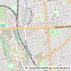 Map of Nottingham