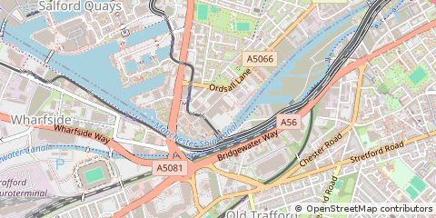 Map of Salford