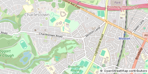 Map of Manchester