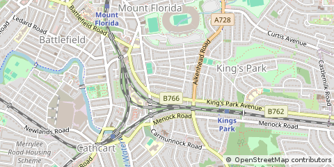 Map of Glasgow