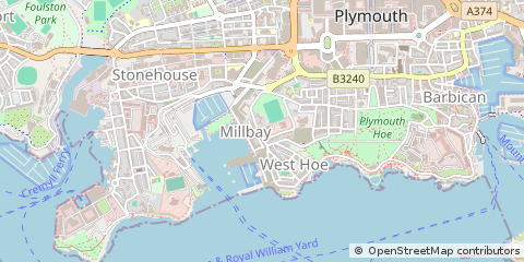Map of Plymouth