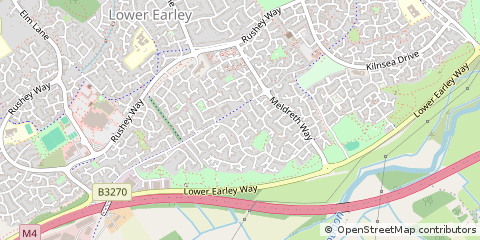 Map of Reading