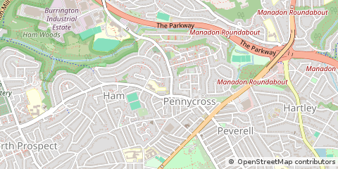 Map of Plymouth