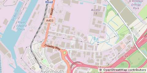 Map of Bristol