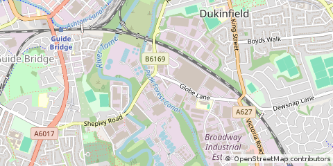 Map of Dukinfield