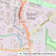 Map of Hull