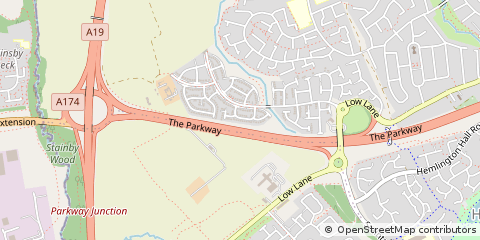 Map of Middlesbrough