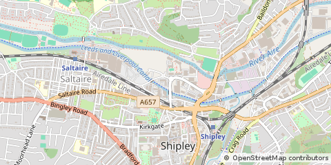 Map of Shipley