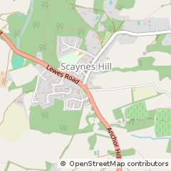 Map of Haywards Heath, West Sussex