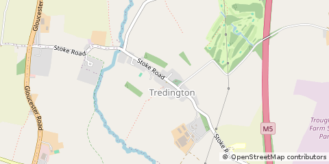 Map of Tewkesbury