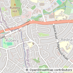 Map of Birmingham, West Midlands
