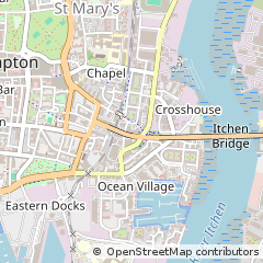 Map of Southampton