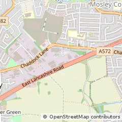 Map of Manchester, East Sussex