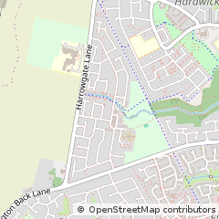 Map of Stockton on Tees, Durham