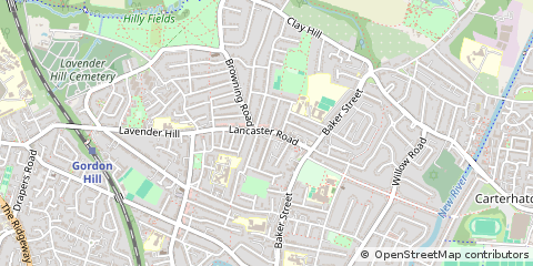 Map of Enfield, London